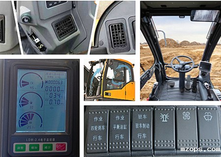 mzopsBD80W轮式挖掘机操作舒适