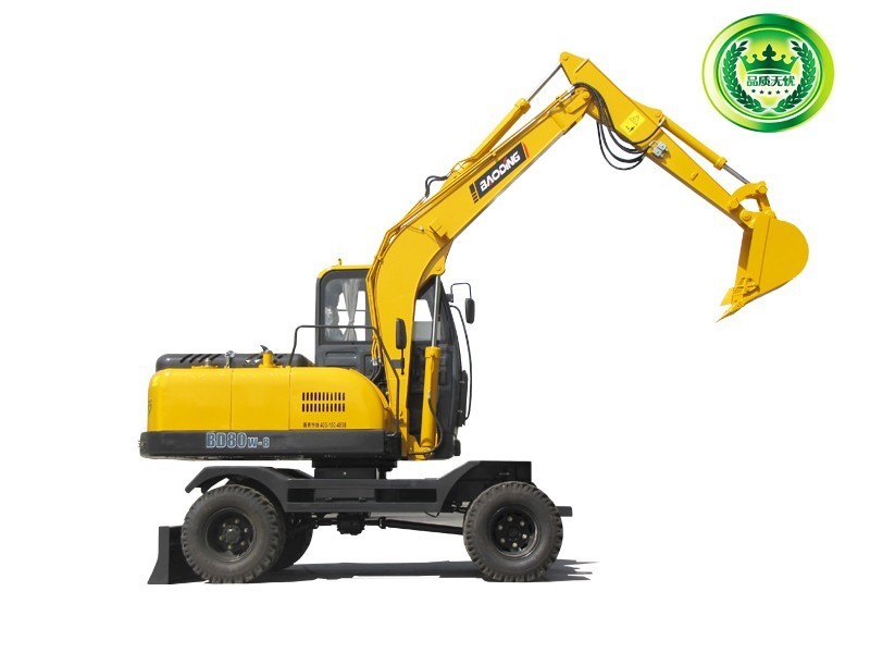 mzopsBD80W-8B型号轮式挖掘机