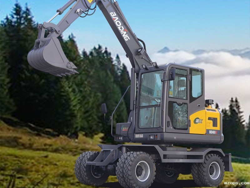 mzopsBD80X轮式挖掘机产品介绍