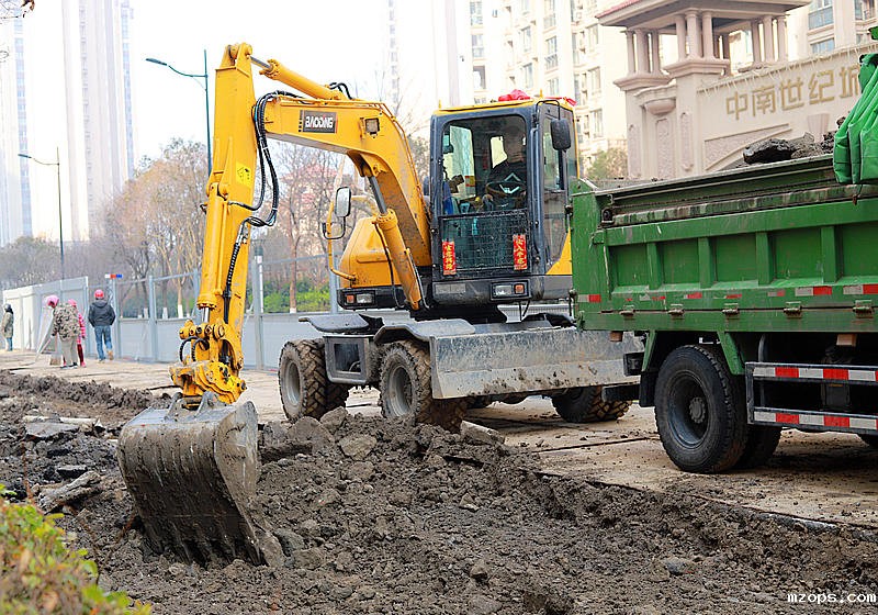 mzops80液压轮式挖掘机型号