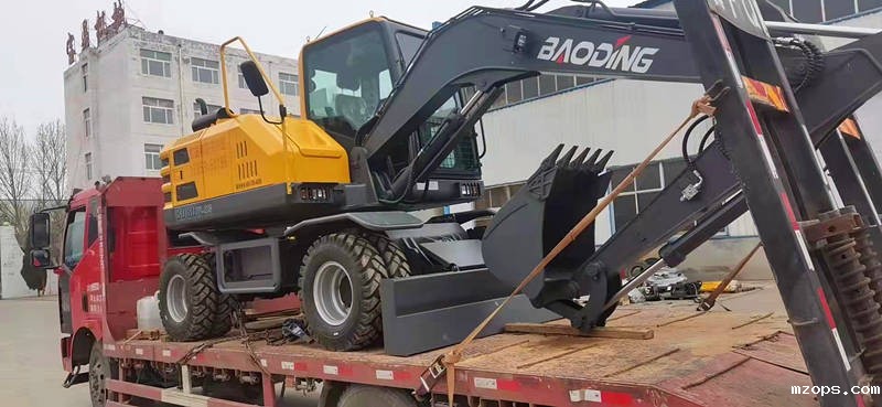 mzopsBD80W小型轮式挖掘机