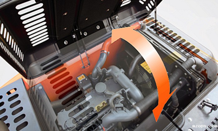 mzopsBD150轮式挖掘机动力部件