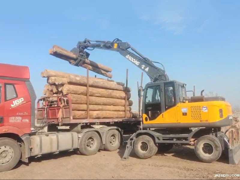 mzops110E抓木机：高效作业的可靠选择