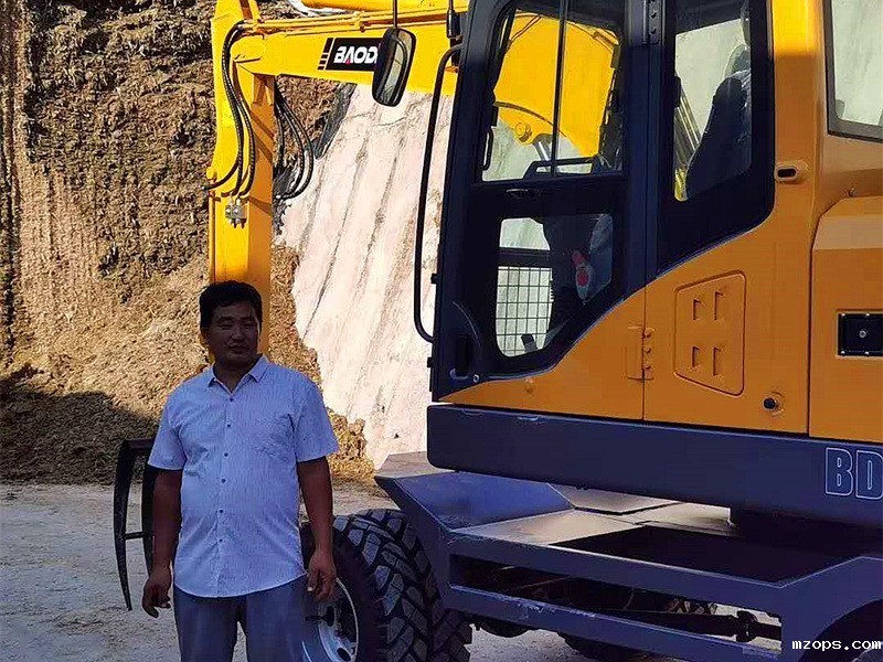 BD80W轮式挖掘机型号