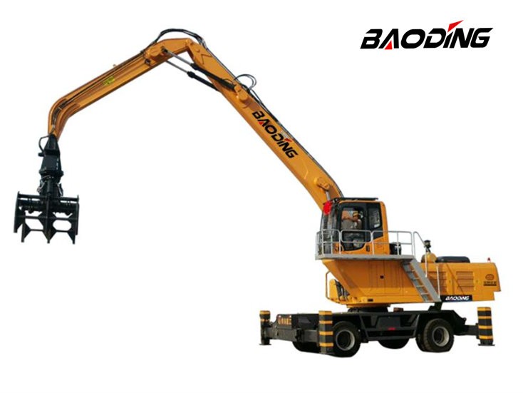 mzopsBD420型号轮式抓木机抓料机抓草机