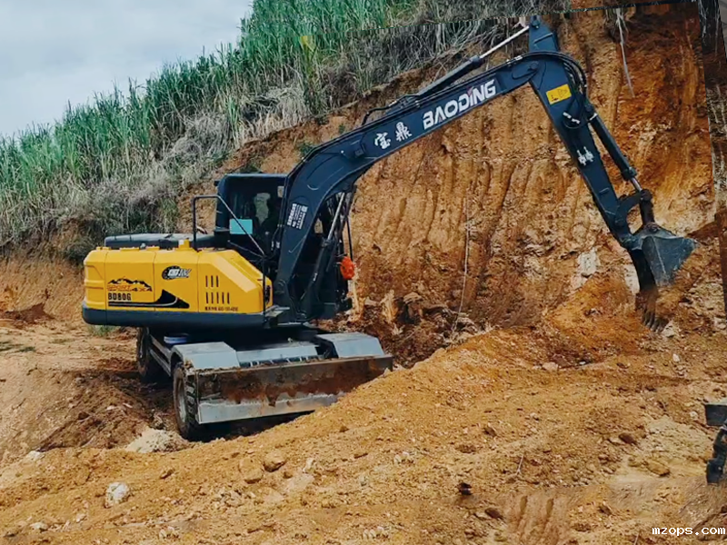 mzopsBD80G轮式挖掘机