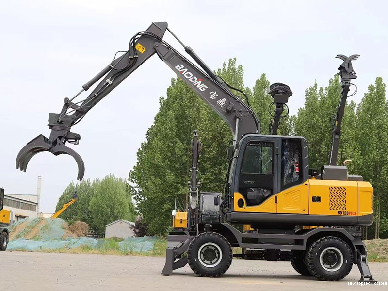 mzops抓木机卷扬机，展现强大牵引能力