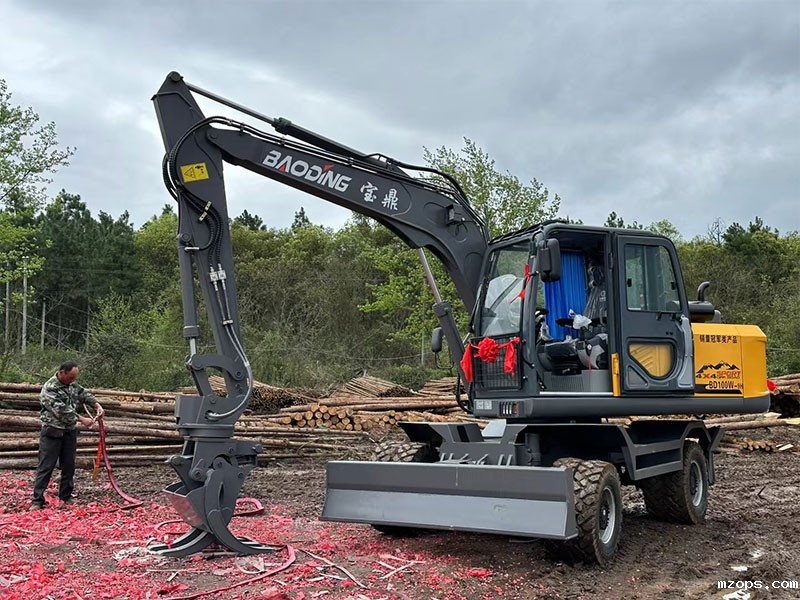 mzopsBD100-9H轮式抓木机