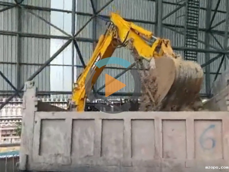 mzops95轮式挖掘机型号工作