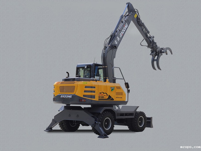 mzops100轮式抓木机