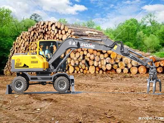 mzopsBD95W轮式抓木机