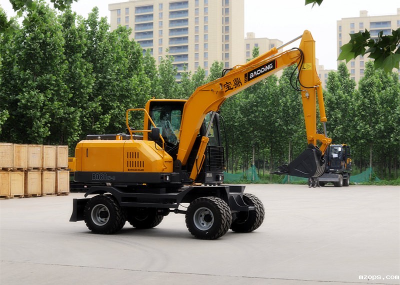 mzops小型轮式挖掘机价格表