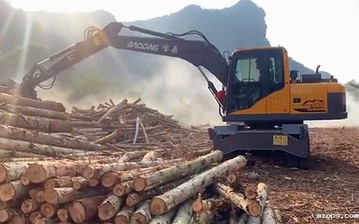 mzops抓木机105型号