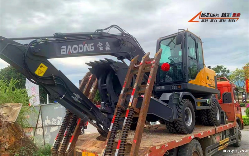 广西百色抓木机