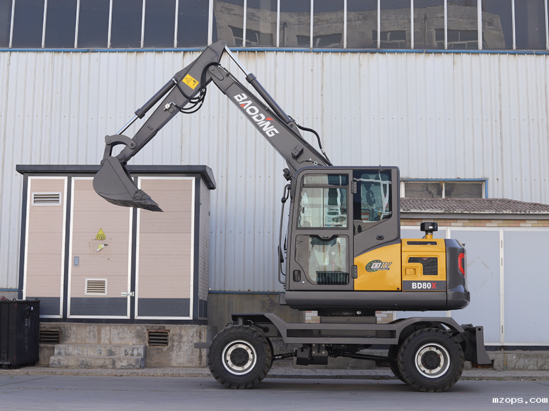 mzops80X轮式挖掘机