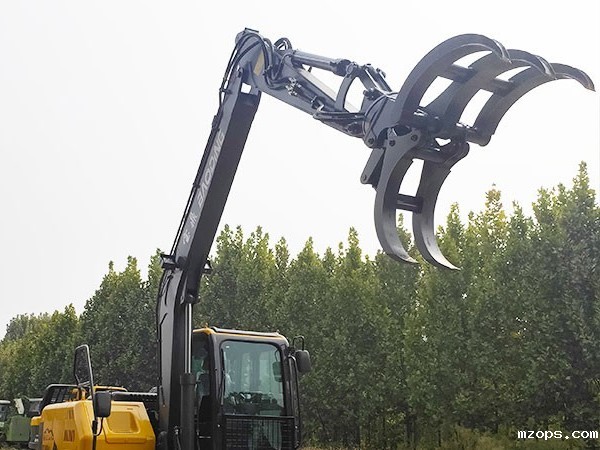 旋转抓木机，360度旋转抓具是关键