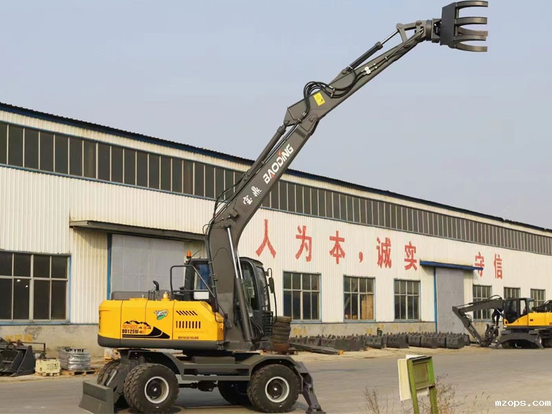 mzops15抓木机：卓越性能闯荡海外市场